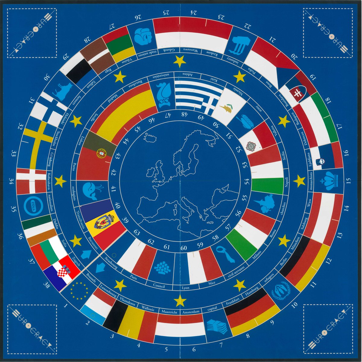 The strange saga of the EU board game