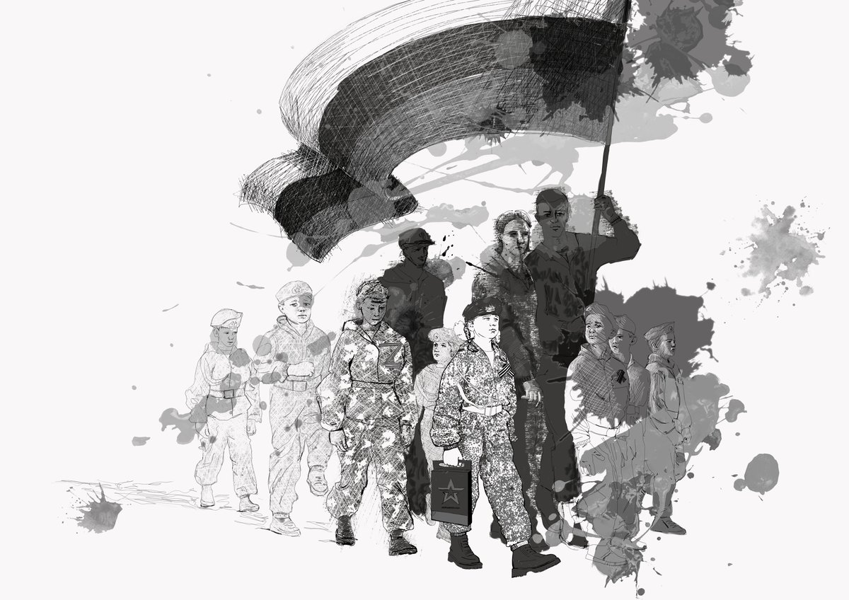 How the Kremlin turns schoolchildren into future soldiers in occupied Ukraine